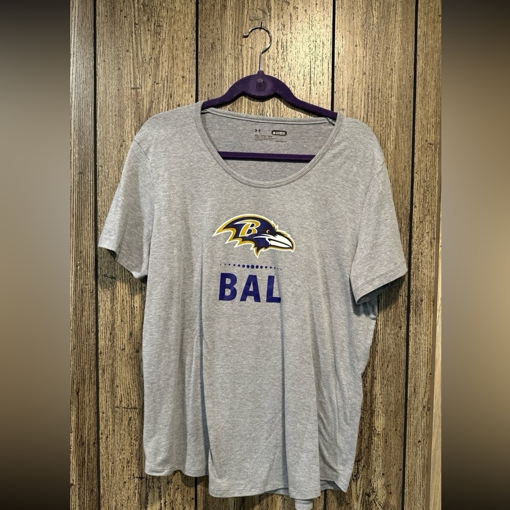 Under Armour  NFL Baltimore Ravens Combine Shirt